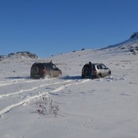 Автотуризм в снегах  Сары Арки... :: Георгиевич 