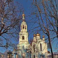 Храм св. Татияны вид из парка. :: Михаил Николаев