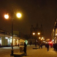 В Москве почти совсем по-зимнему :: Андрей Лукьянов