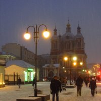 В Москве почти совсем по-зимнему :: Андрей Лукьянов