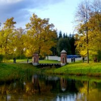 В осеннем парке :: Самохвалова Зинаида 