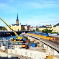 Slussen Стокгольм Швеция :: wea *