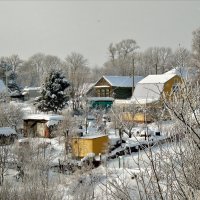 Затерялась в снегах деревенька :: Вячеслав Маслов