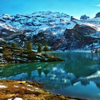 Горное озеро Трюбзее, Швейцария. :: Elena Wymann