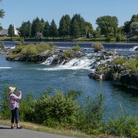 Добрались до г. Айдахо Фолз (Idaho Falls, Водопады Айдахо), штат Айдахо :: Юрий Поляков