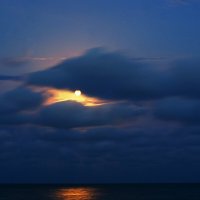 Луна над морем :: Михаил Рублевский