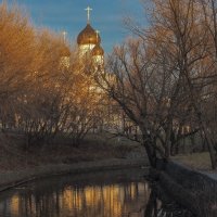 Москва Декабрьский Вечер в Раево :: юрий поляков