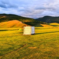 кабина "душа" в горах :: Георгий А