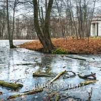 Ротонда на замерзшем пруду :: Юлия Батурина