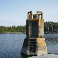 Финские навигационные сооружения на берегу Ладоги :: Сергей Курников