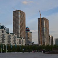 Когда строилась Астана :: Андрей Хлопонин