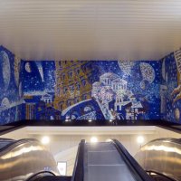 Панорама панно в метро "Международная" :: genar-58 '