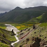 Джилы су Поляна Эммануэля река Кызылкол :: Александр Богатырёв