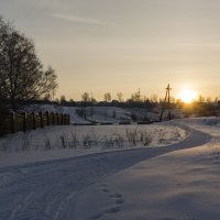 Утро на Обве :: Валерий Симонов