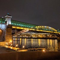Пушкинский  (Андреевский)  мост на Москва - реке :: Марина Птичка