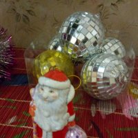Новогодний интерьер с Дедом Морозом! :: Светлана Калмыкова