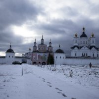 Свенский монастырь в январе :: Евгений 