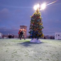На новогодней крыше Лофт Проект ЭТАЖИ. (Петербург). :: Светлана Калмыкова