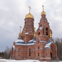 Церковь Воскресения Христова в Подгорном.Красноярский край :: Вадим Басов