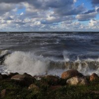 Штормит  на  Балтике . :: Нэлли Обертынская