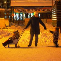 Паровозик. :: Ильсияр Шакирова