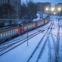 Москва. МЦД. Белорусский вокзал. :: Игорь Герман