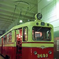 Экспонат Музея электрического городского транспорта (Санкт-Петербург) :: Ольга И