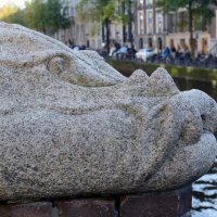 Скульптура на мосту в Амстердаме :: Татьяна Ларионова