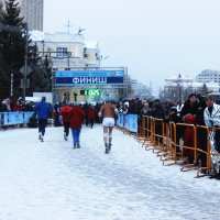 Рождественский полу марафон  г, Омск :: раиса Орловская