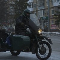 На "УРАЛЕ" по Уралу в январе. :: Михаил Полыгалов