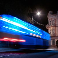 Ночной трамвай :: Николай Казачёк