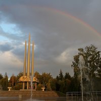 Вечерняя радуга... :: Александр Герасенков