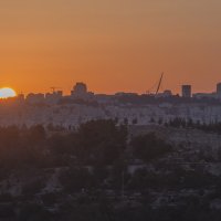 Восход солнца над Иерусалимом :: susanna vasershtein