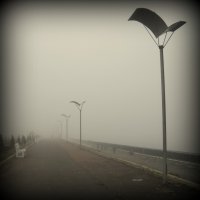 Туман на набережной..... :: Svetlana Kravchenko