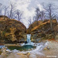 водопад реке Гедмишх :: Александр Богатырёв