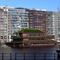 Современная архитектура Амстердама.  Китайский ресторан :: Татьяна Ларионова