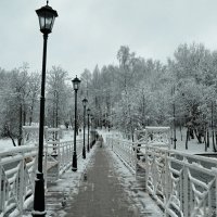 Белый мост :: Милешкин Владимир Алексеевич 