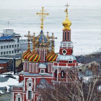 Рождественская церковь в Нижнем Новгороде :: Лидия Бусурина