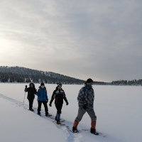 По дороге с облаками...переход через о.Светлое :: Любовь Иванова