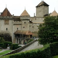 ШИЛЬОНСКИЙ ЗАМОК - один из самых величественных замков Швейцарии :: Елена Павлова (Смолова)