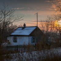 Вечерком деревенским ... :: Евгений Хвальчев