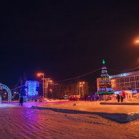 Ледовый город.... шёл 2020 год... :: Юлия Астафьева