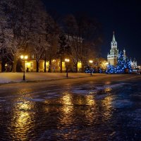 Зимним вечером  в Кремле :: Елена Порошина
