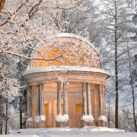 Зимний пейзаж :: Дарья Меркулова