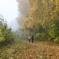 Осень на берегу реки Томь. :: Юлия 