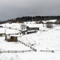 Поморское село Нёнокса :: Владимир Шибинский