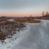 Январьский вечерок  ... :: Евгений Хвальчев