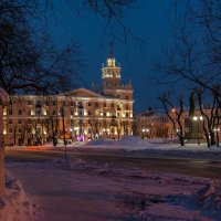 Комсомольск-на-Амуре, площадь Ленина. :: Виктор Иванович Чернюк