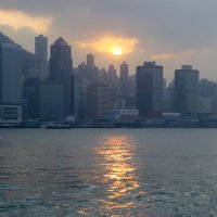 закат в Гонконге :: katrin 