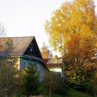 Осень в деревне :: Сергей Кочнев